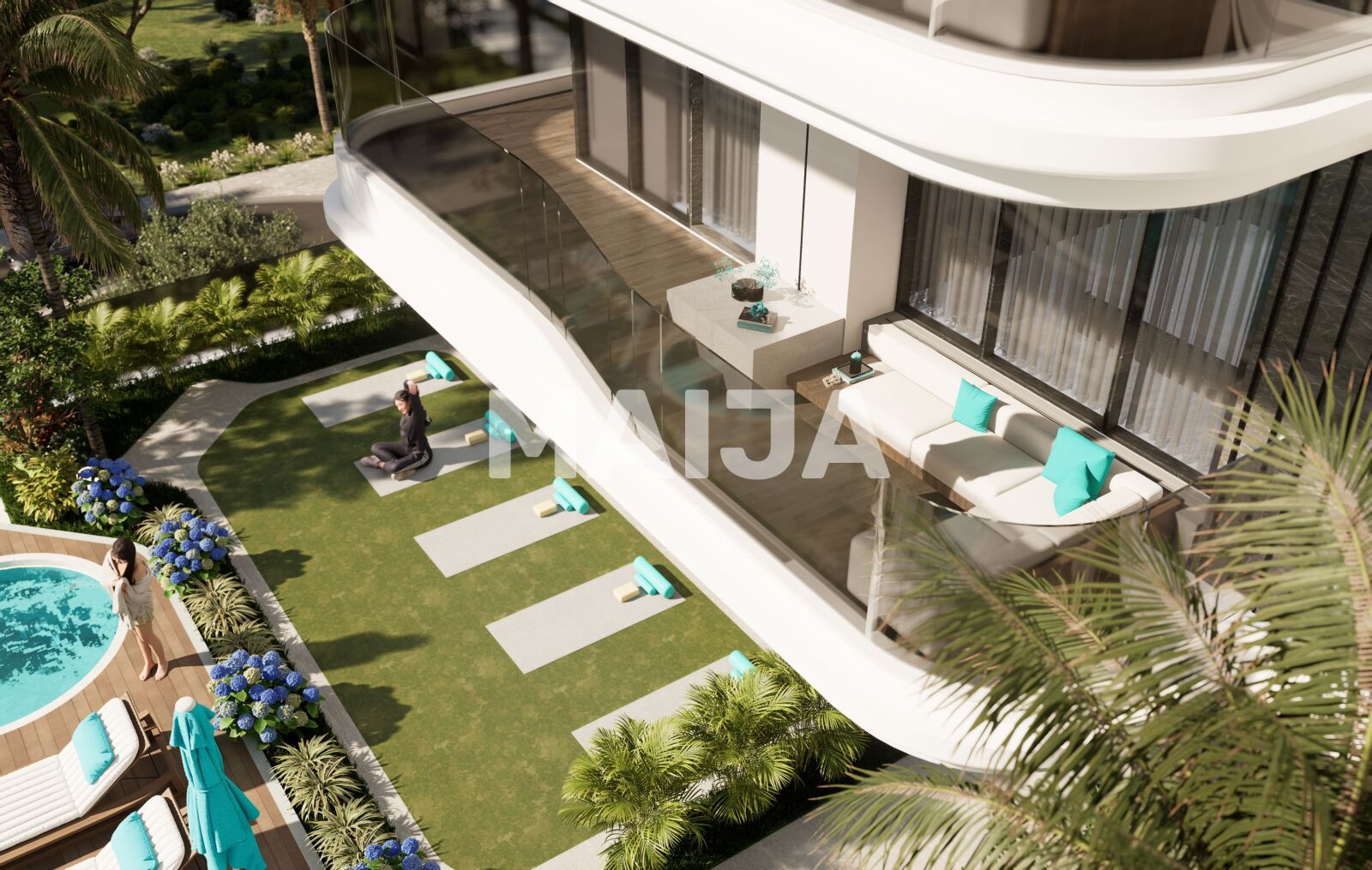 Квартира 2 комнаты 90 м² Дубай, ОАЭ