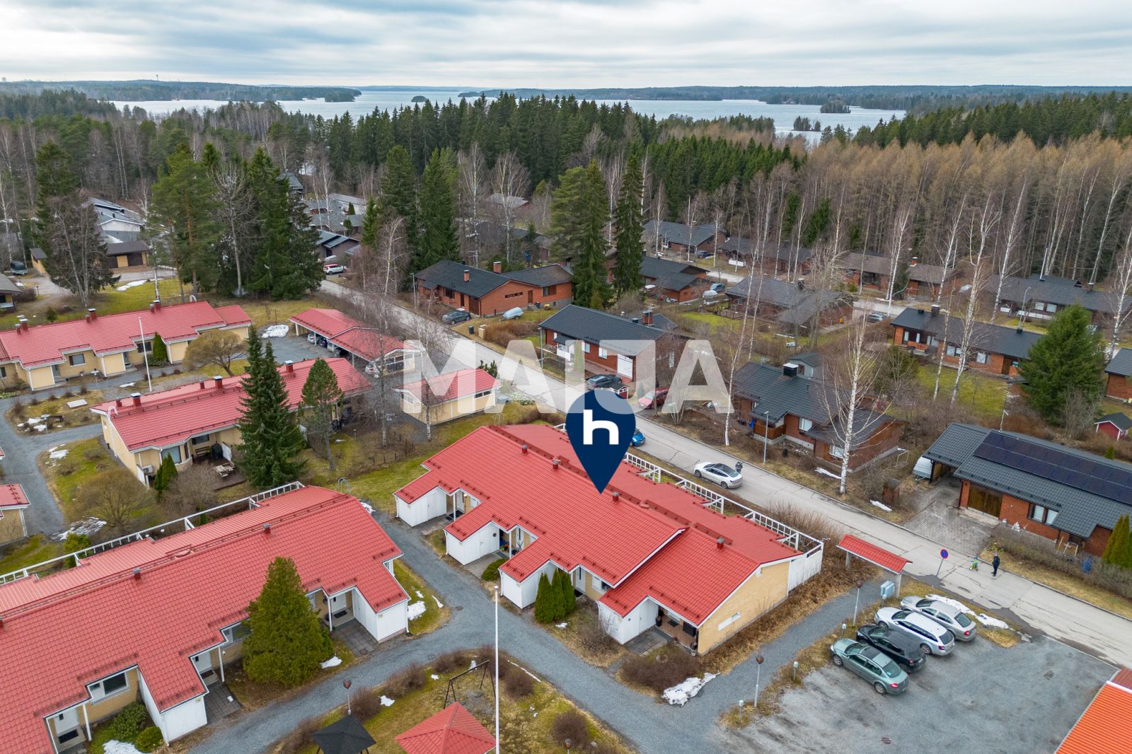 Квартира 2 комнаты 61 м² Tampere sub region, Финляндия