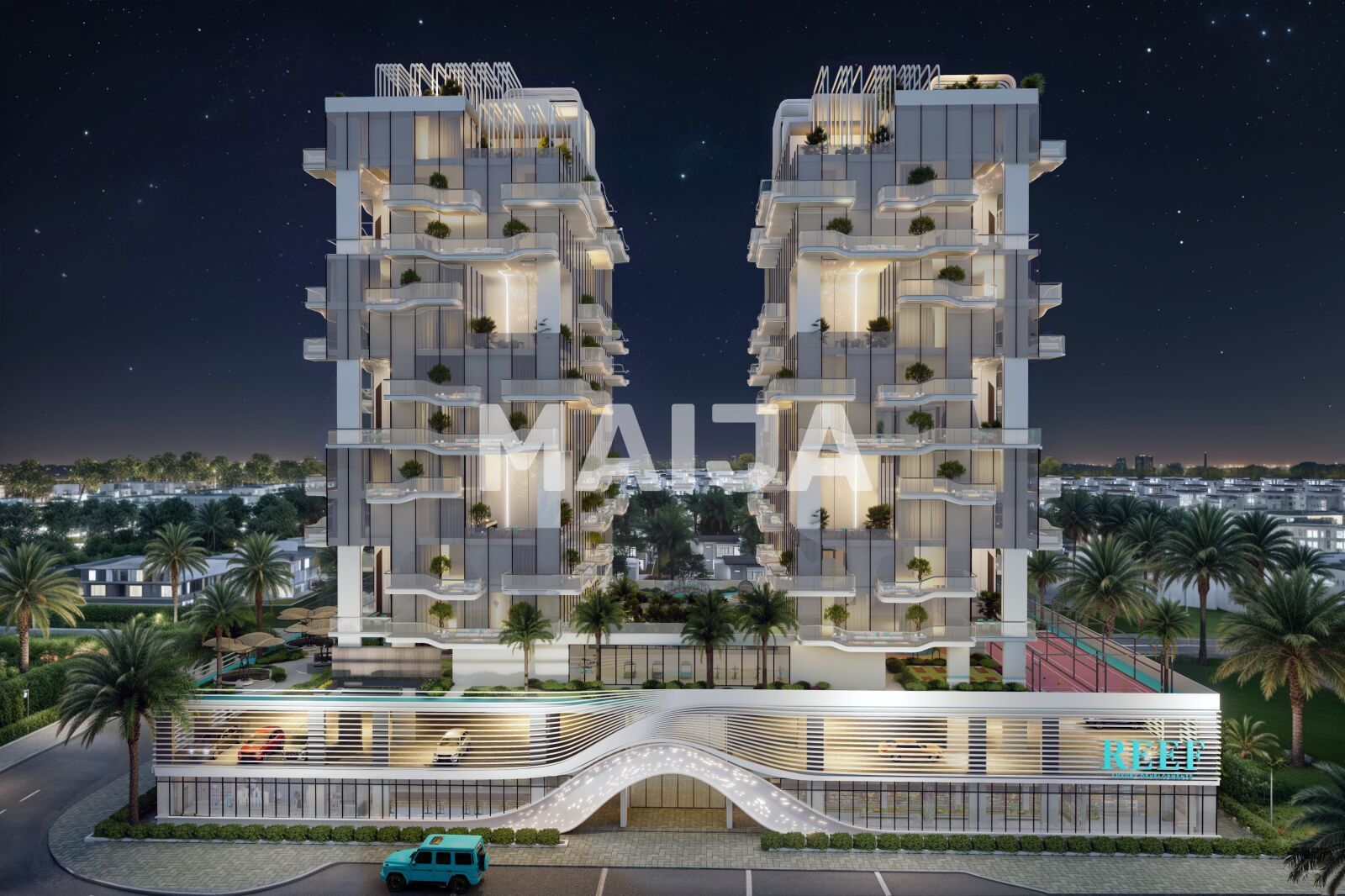 Mieszkanie 5 pokojów 216 m² Dubaj, Emiraty Arabskie