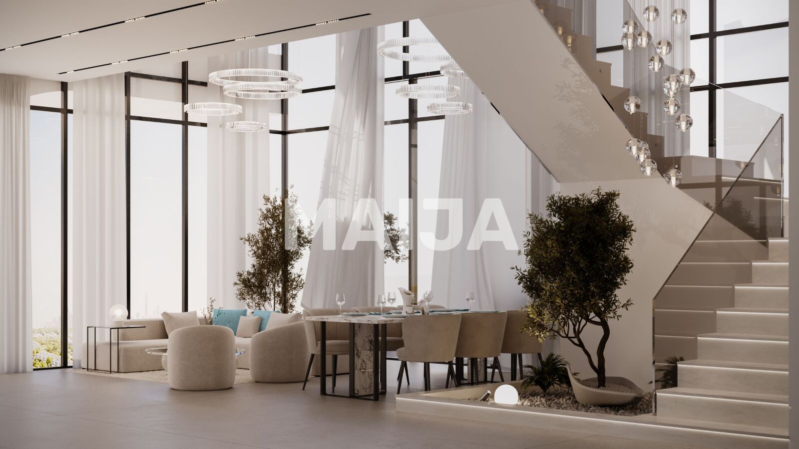 Mieszkanie 5 pokojów 216 m² Dubaj, Emiraty Arabskie