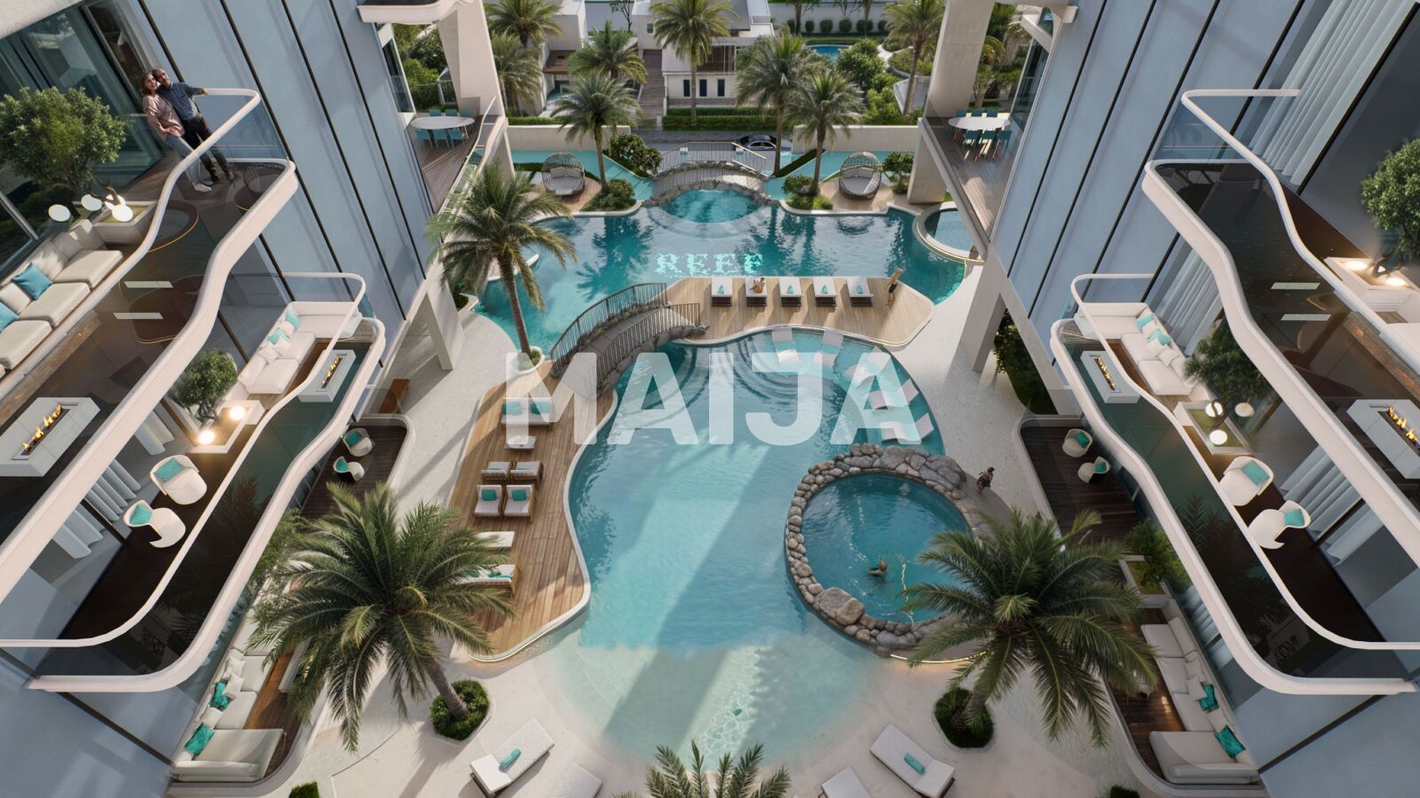 Mieszkanie 5 pokojów 216 m² Dubaj, Emiraty Arabskie