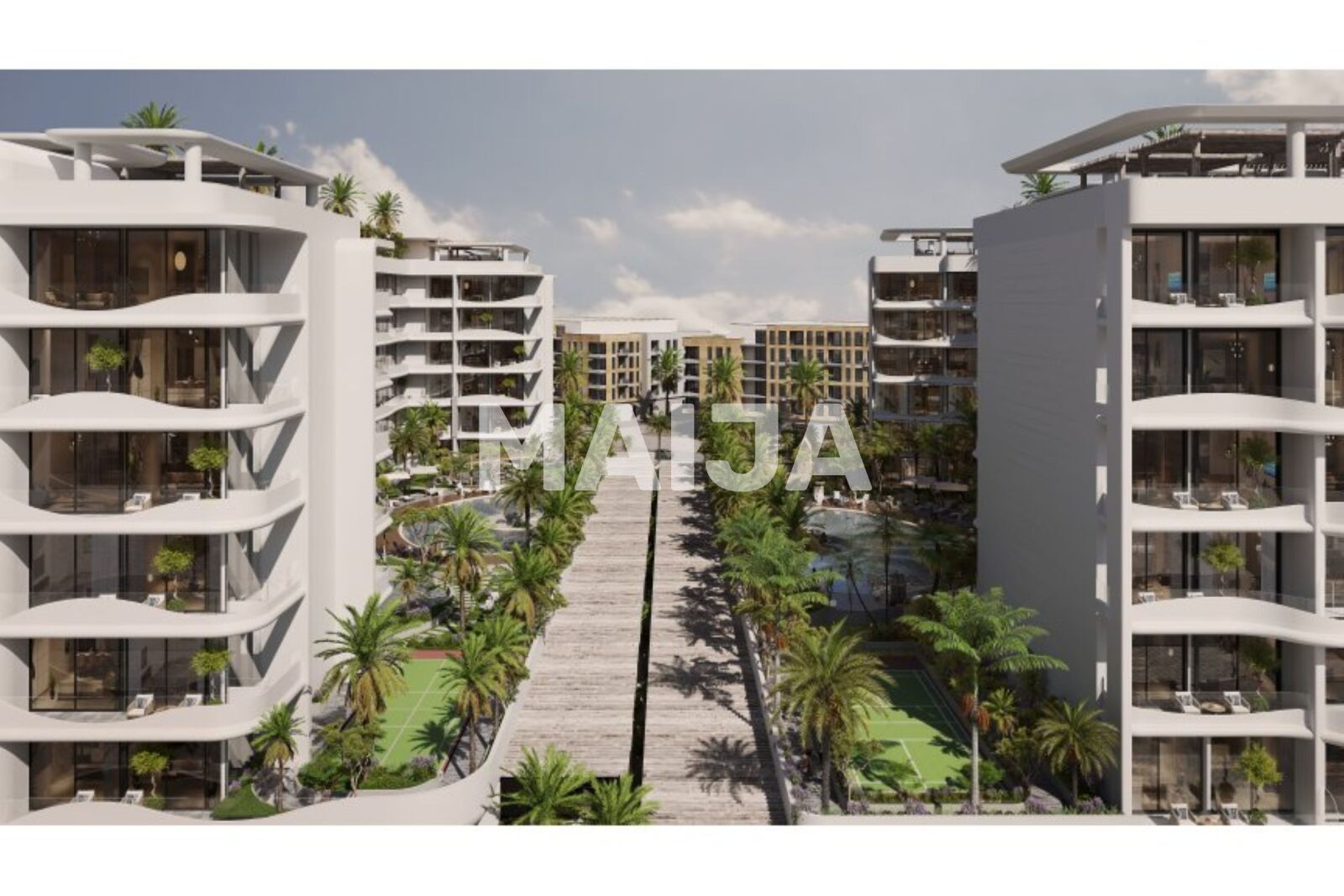 Квартира 1 комната 28 м² Дубай, ОАЭ