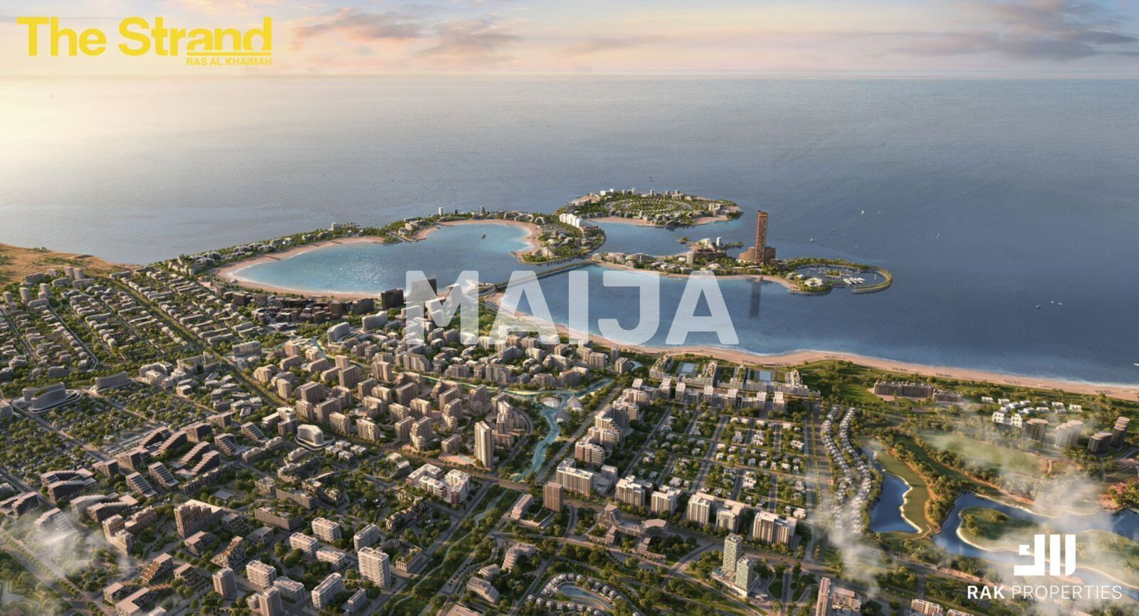 Квартира 2 комнаты 50 м² Рас-эль-Хайма, ОАЭ