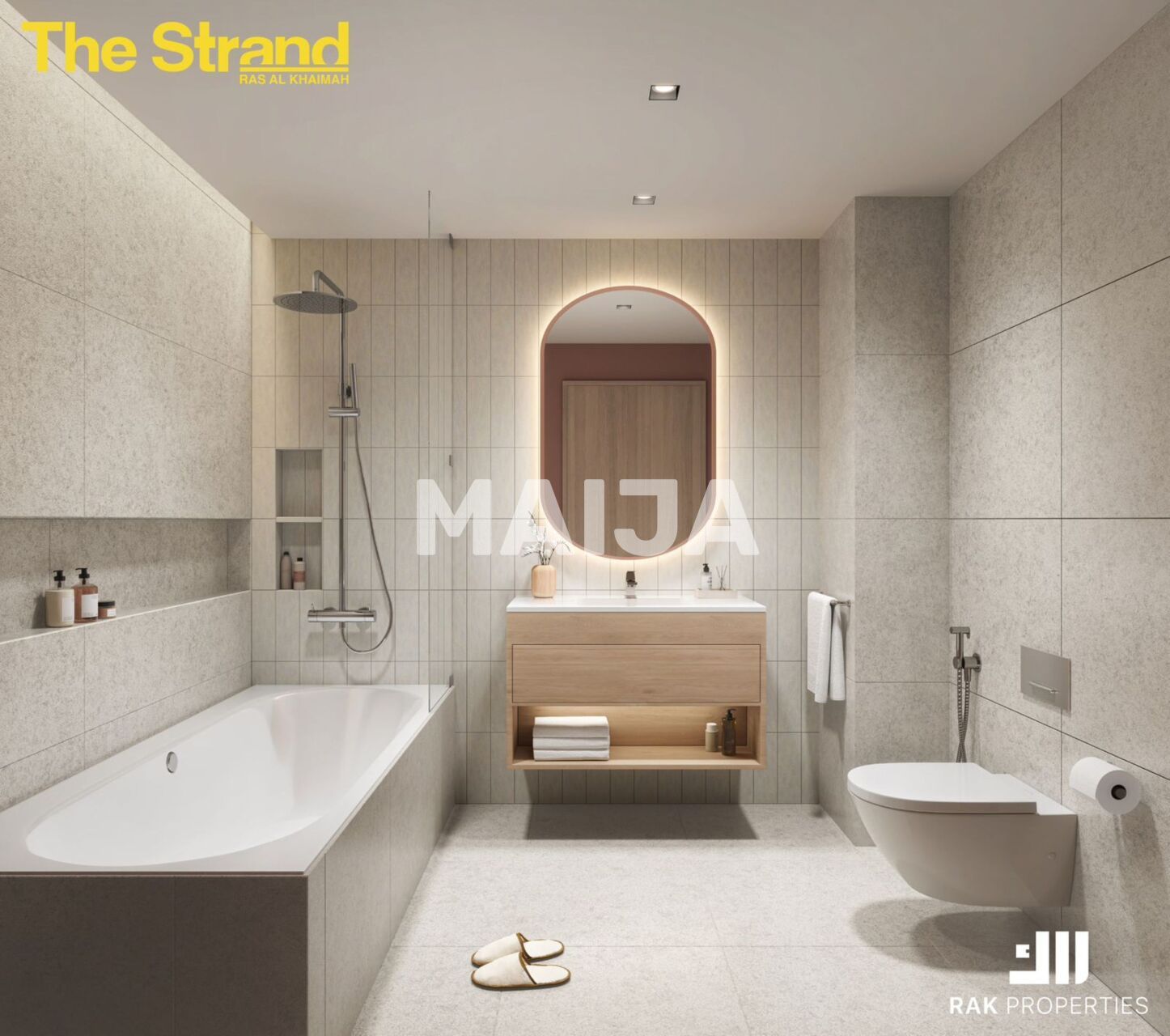 Квартира 2 комнаты 50 м² Рас-эль-Хайма, ОАЭ