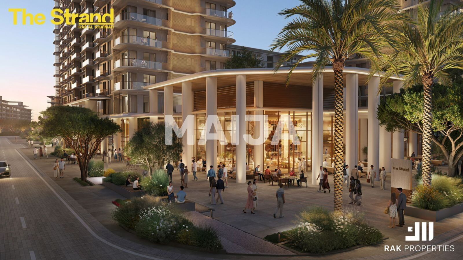 Квартира 2 комнаты 50 м² Рас-эль-Хайма, ОАЭ