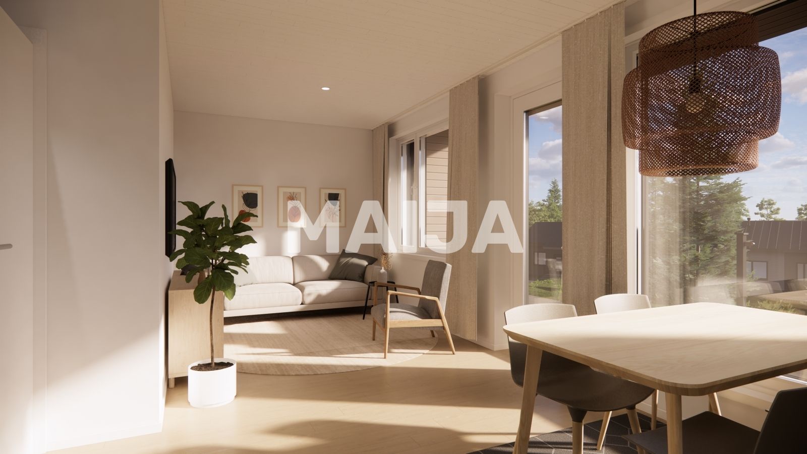 1 bedroom apartment 42 m² Kolari, Finland