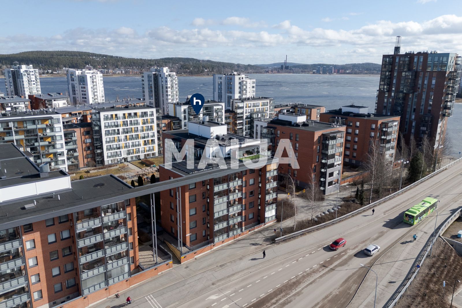 Квартира 3 комнаты 72 м² Jyvaskyla sub region, Финляндия