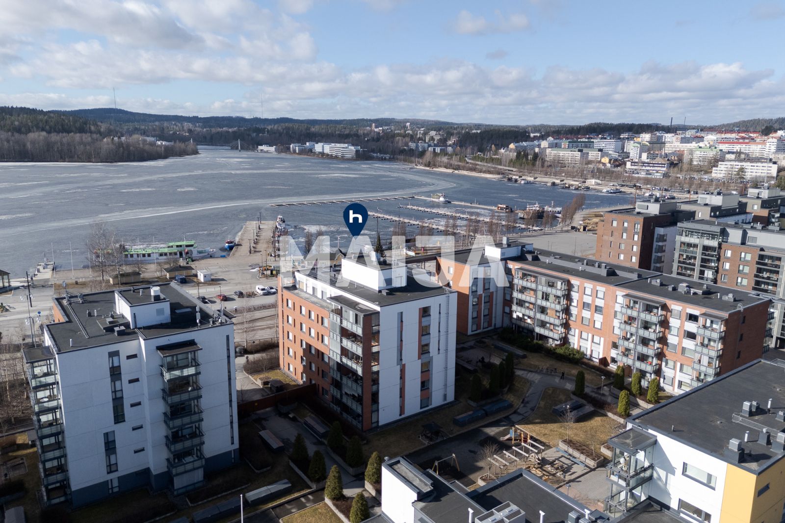 Квартира 3 комнаты 72 м² Jyvaskyla sub region, Финляндия