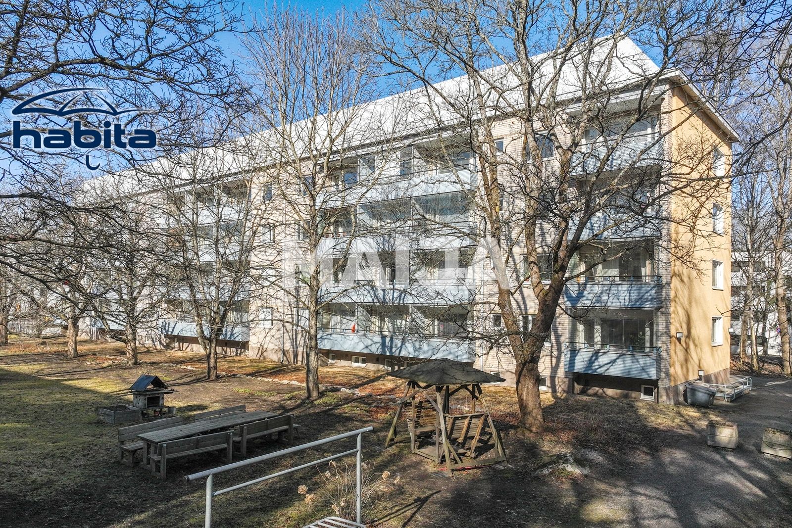 Квартира 1 комната 38 м² Helsinki sub region, Финляндия