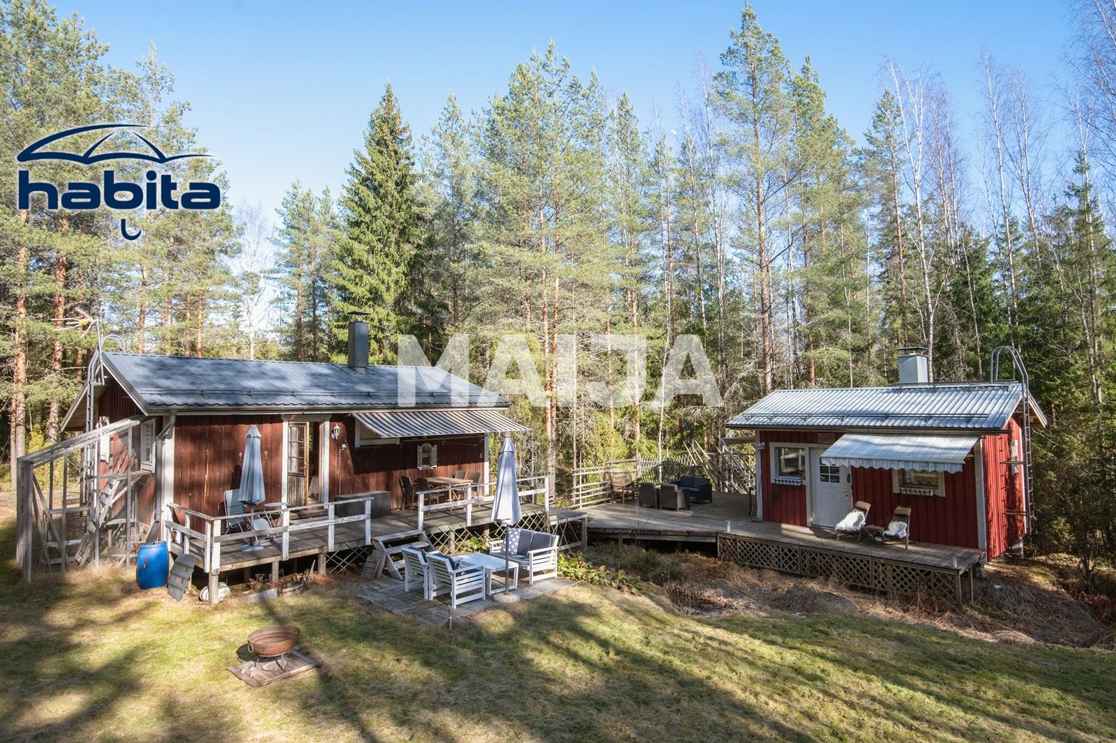Dom wolnostojący 3 pokoi 37 m² Lapinjarvi, Finlandia