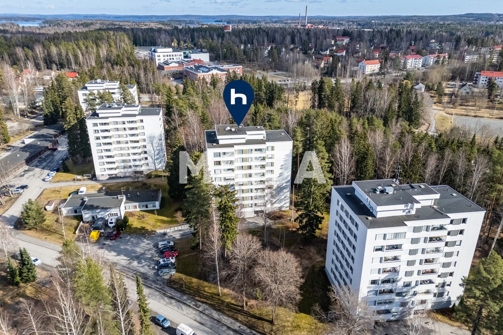 2 bedroom apartment 72 m² Valkeakoski, Finland