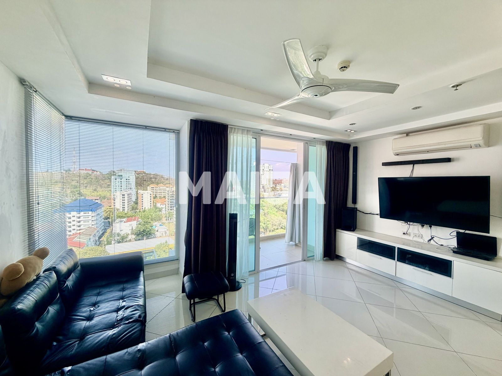 Appartement 2 chambres 56 m² en Pattaya, Thaïlande